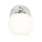 Z-Lite Neoma Wall Sconce, 1-Light, 5.25 In.W x 6.75 In.L x 6.75 In.H, Brushed Nickel  /Opal Etched 1100-1S-BN - alternate 1